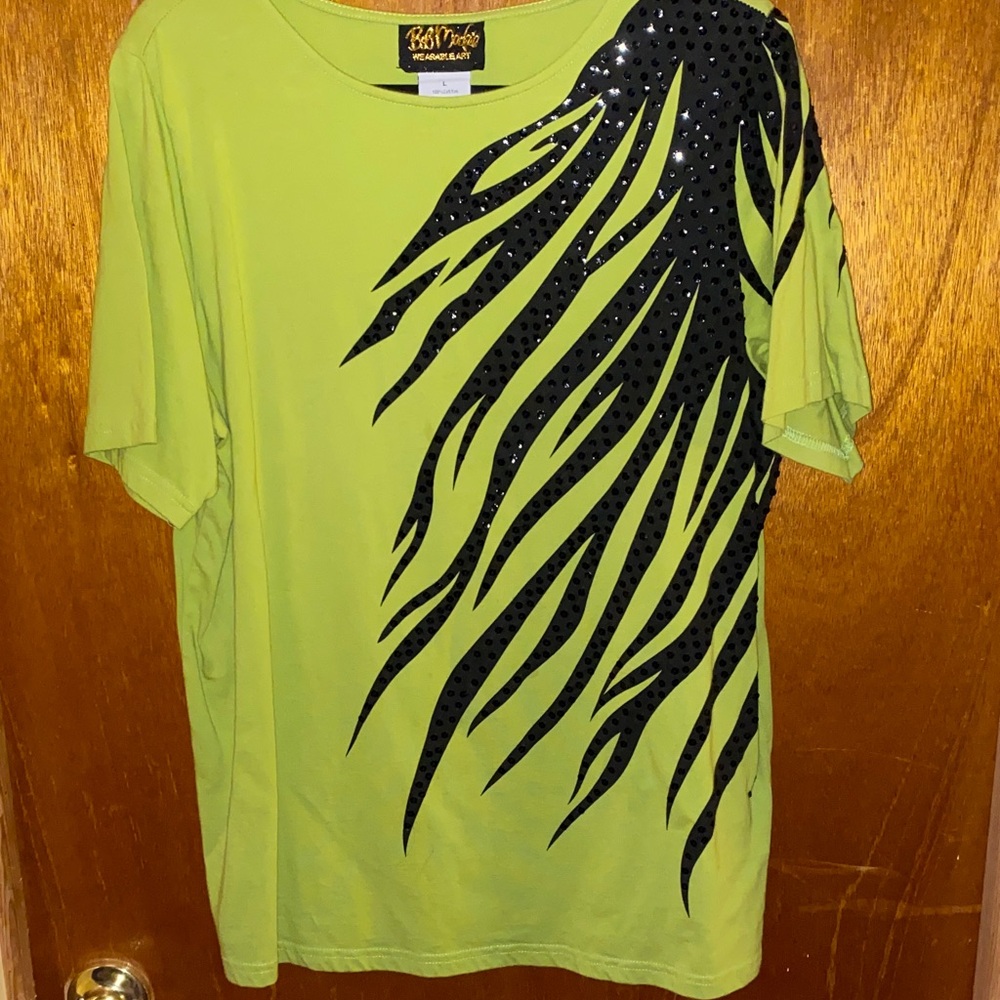Bob Mackie Spring Summer Sequin Top